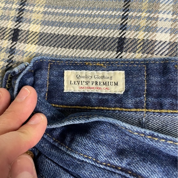 Men’s Original Levi’s 501’s Straight Leg size 38x32 - Picture 6 of 11